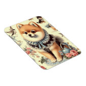 Niedliche Spitz-Malerei Magnet (Rechte Seite)