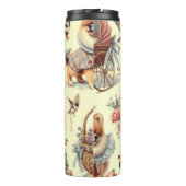 Niedliche Spitz-Malerei Thermosbecher (Rückseite)