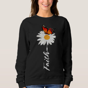 niedliche Spitzen für Frauenglühgarten Sweatshirt