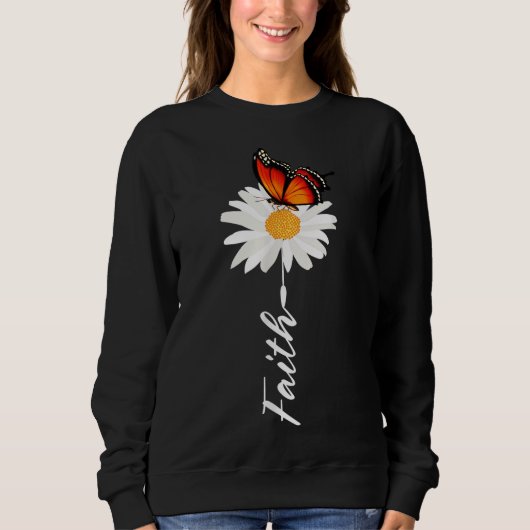 niedliche Spitzen für Frauenglühgarten Sweatshirt (Vorderseite)