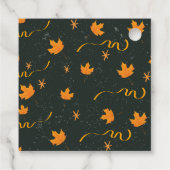 Niedliche Spooktacular Fun Halloween-Nacht Geschenkanhänger (Rückseite)