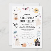 Niedliche Spooktacular Halloween Pastelle Einladung (Vorderseite)