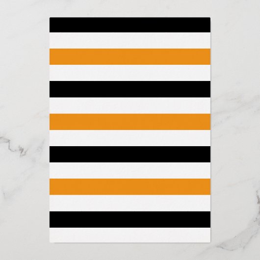 Niedliche Spooktacular Kids Halloween Folieneinladung (Rückseite)