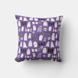 Niedliche Spooky Ghosts, Skulls und Boo Kissen