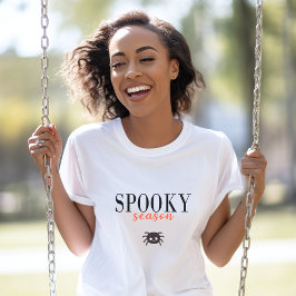 Niedliche Spooky Season Halloween Spider T-Shirt