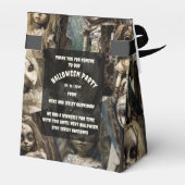 Niedliche Spooky Voodoo Puppen Halloween Gefallen Geschenkschachtel (Rückseite)