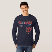 Niedliche sportliche Art Norwegens T-Shirt (Vorne ganz)