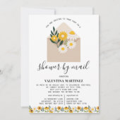 Niedliche Springbrunnendusche mit langer Entfernun Einladung (Vorderseite)