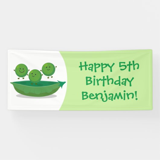 Niedliche Springererbsen in der Darstellung des Ca Banner (Horizontal)