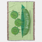 Niedliche Springererbsen in der Darstellung des Ca Decke (Vorderseite Vertikal)