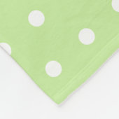 Niedliche Springererbsen in der Darstellung des Ca Fleecedecke (Ecke)