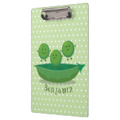 Niedliche Springererbsen in der Darstellung des Ca Klemmbrett (Links)