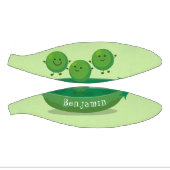 Niedliche Springererbsen in der Darstellung des Ca Mini Basketball (Panele)