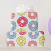 Niedliche Sprinklen Donuts Geschenkpapier