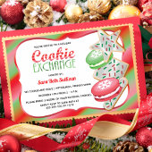 Niedliche Sprinklen | Macarons Cookie Exchange-Par Einladung