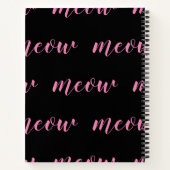 "NIEDLICHE SPY" | Funny Niedlich Kitten Pink Blue Notizblock (Rückseite)