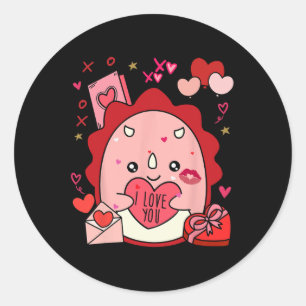 Niedliche Squad Valentine Geschenke für Kinder Fra Runder Aufkleber