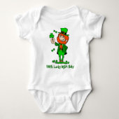 Niedliche St.Patrick's Baby Strampler (Vorderseite)
