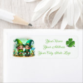 Niedliche St. Patrick's Day Gnomes (Insitu)