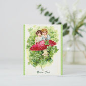 Niedliche St. Patrick's Day Party Einladungen! Einladung (Stehend Vorderseite)