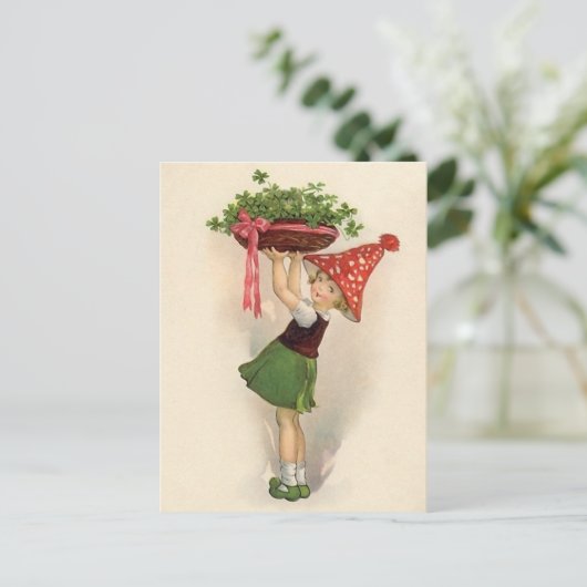 Niedliche St. Patrick's Day Postkarten (Stehend Vorderseite)