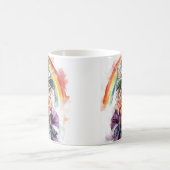 Niedliche St. Patrick's Day Tasse - Lucky Cat Lepr (Mittel)