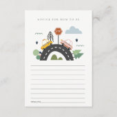 Niedliche Stadtanleitung für Mama-Kinderdusche Begleitkarte (Vorderseite)