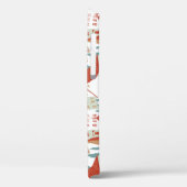 Niedliche Stadthäuser: Nahtlose Illustration Case-Mate iPhone Hülle (Rückseite / Links)