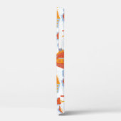 Niedliche Stadthäuser: Vintag Doodle Case-Mate iPhone Hülle (Rückseite / Links)