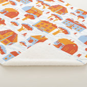 Niedliche Stadthäuser: Vintag Doodle Sherpadecke (3/4)