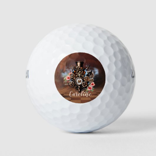 Niedliche Stahlkonstruktion Golfball (Vorderseite)