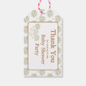 Niedliche Stalldusche Geschenkanhänger (Vorderseite)