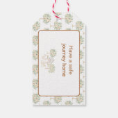 Niedliche Stalldusche Geschenkanhänger (Rückseite)