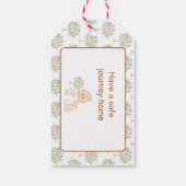 Niedliche Stalldusche Geschenkanhänger (Rückseite)