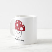 Niedliche Ständerpilze Kaffeetasse (Vorderseite Links)