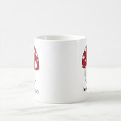 Niedliche Ständerpilze Kaffeetasse (Mittel)