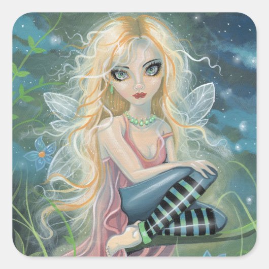 Niedliche Starlight Fairy Fantasy Art Stickers (Vorderseite)