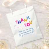 Niedliche Stars Girl Geburtstag Vielen Dank Geschenktütchen (Ausgeschnitten)