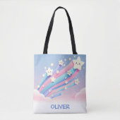 Niedliche Stars mit Trails Tasche (Vorderseite)