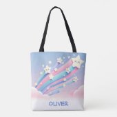 Niedliche Stars mit Trails Tasche (Rückseite)