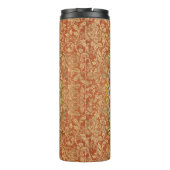 Niedliche steampunk Eule Thermosbecher (Rückseite)