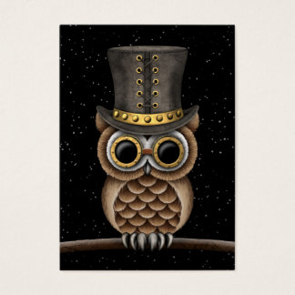 Niedliche Steampunkugel auf einer Zweigstelle mit 