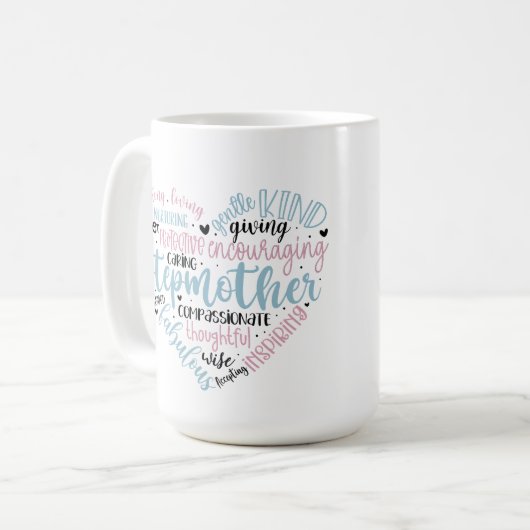 Niedliche Stepmutterkunst Kaffeetasse (Vorderseite Links)