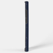 Niedliche Sterne auf einem funkelnden Night Sky Samsung Galaxy Hülle (Rechte Seite)