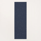 Niedliche Sterne auf einem funkelnden Night Sky Yogamatte (Rückseite)