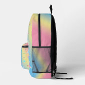 Niedliche Sterne mit Pastellfarben, kundenspezifis Bedruckter Rucksack (Rechts)