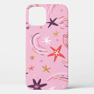 Niedliche Sterne Rainbows rosa Muster Case-Mate iPhone Hülle