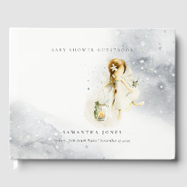 Niedliche Sternenmagie Wasserfarbendusche Gästebuch