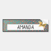 Niedliche Sticker-Schreibtischtoppers Autoaufkleber (Vorne)