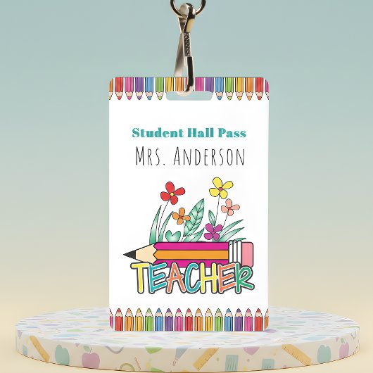 Niedliche Stifte Studentenpass Ausweis